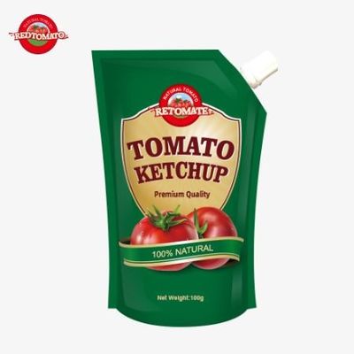 OEM 100g प्राकृतिक सैकट केचप एचएसीसीपी एफडीए मानक चीन फैक्टरी मूल्य