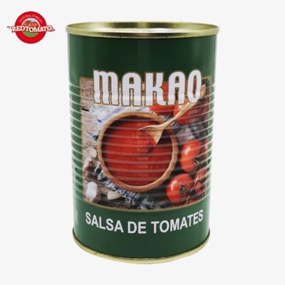 MAKAO 425g डिब्बाबंद टमाटर साल्सा ब्रिक्स9-11%