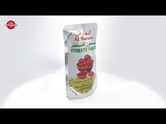 70 ग्राम पॉकेट टमाटर पेस्ट 22-24 प्रतिशत के ब्रिक्स स्तर पर केंद्रित