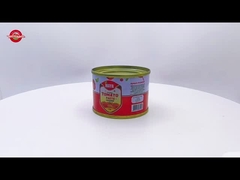 70 ग्राम डिब्बाबंद टमाटर का पेस्ट, ब्रिक्स 28-30% ब्रांड और पैकेजिंग डिज़ाइन प्रदान करें